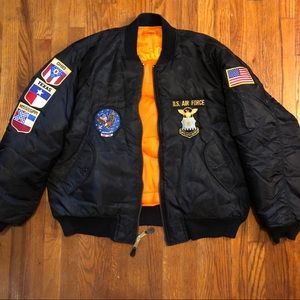 bomber jacket us air force